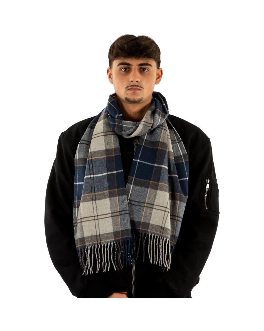 Echarpe Usc0300 Barbour en coloris Metallic