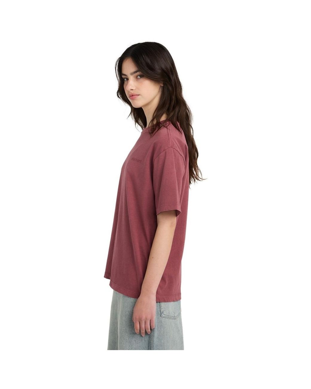 T-Shirt Lowcase Element en coloris Red