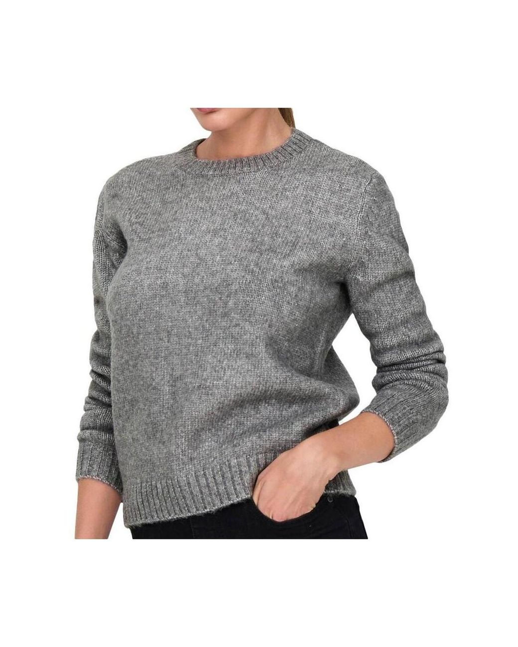 Pull Silja Jdy en coloris Gray