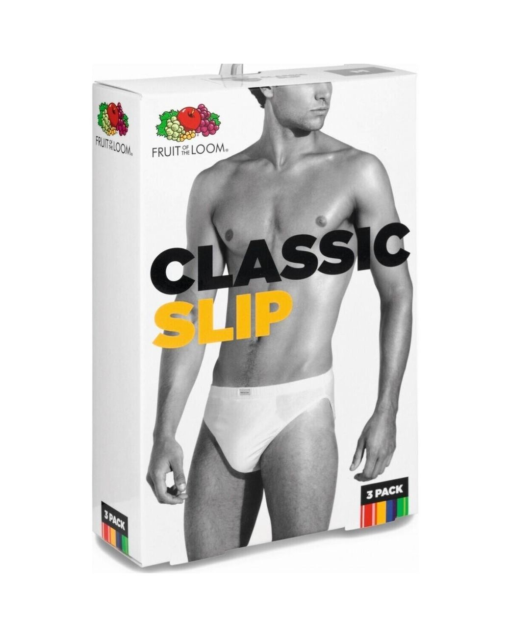 Slips Classic Fruit Of The Loom pour homme en coloris Noir Lyst