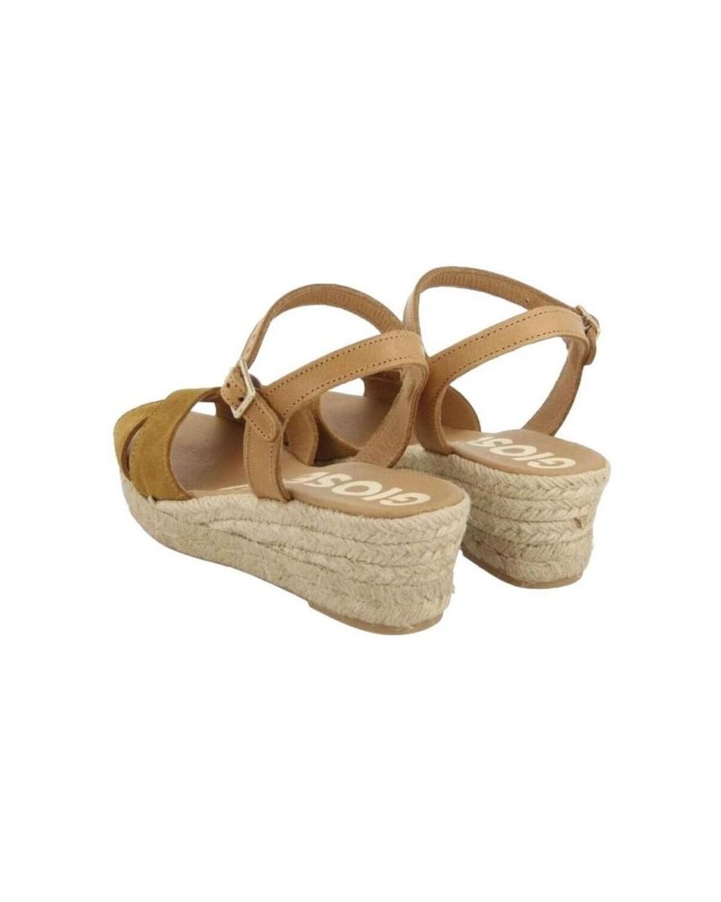Baskets 65621-Tan Gioseppo en coloris Metallic