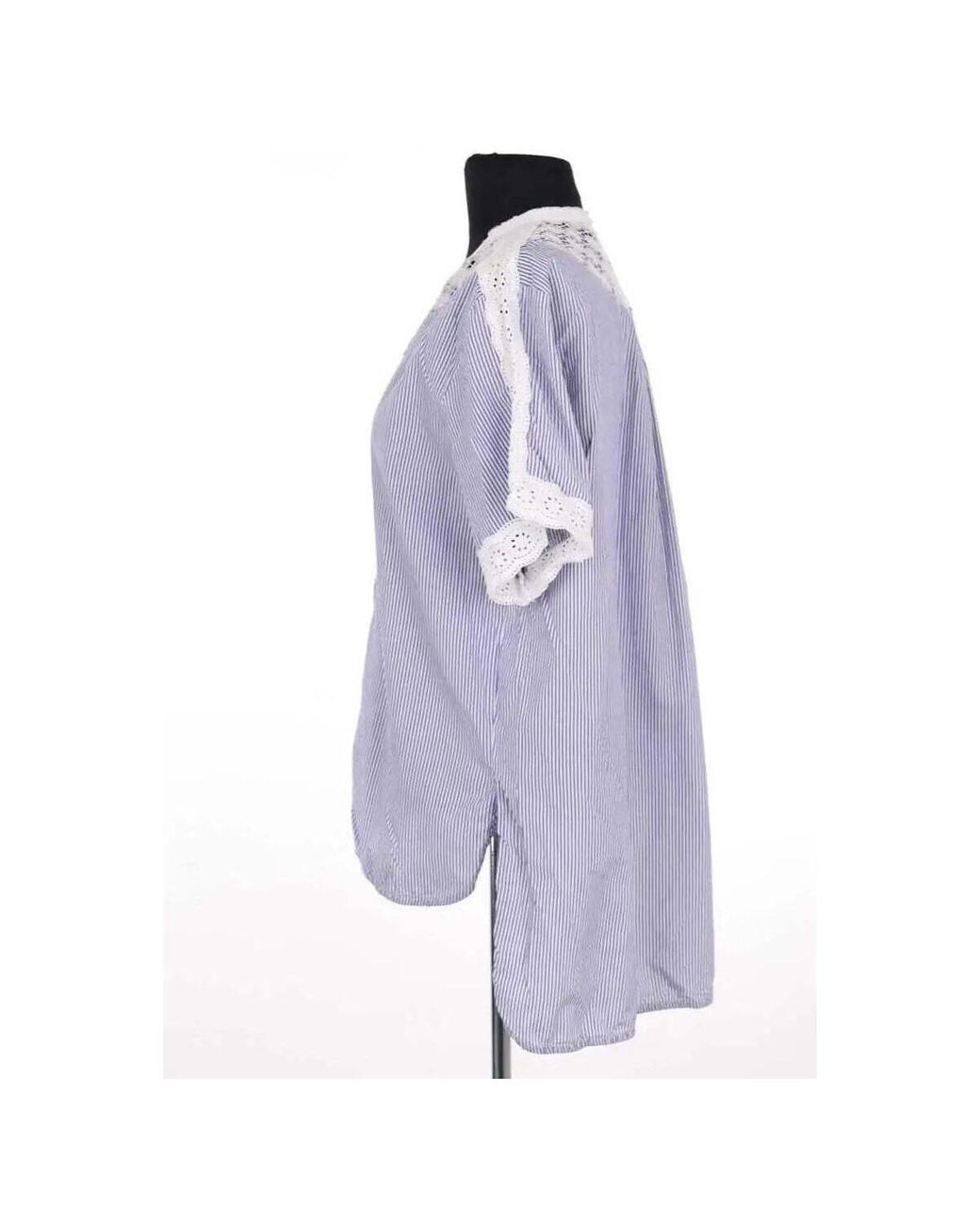 Blouses Blouse Bleue Sandro en coloris Purple