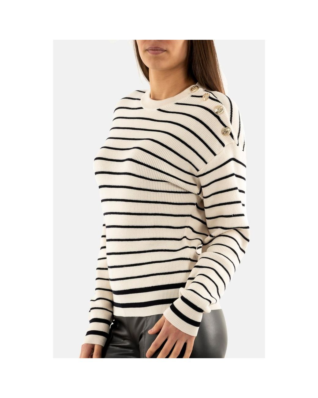 Pull 242-Marino Morgan en coloris Gray