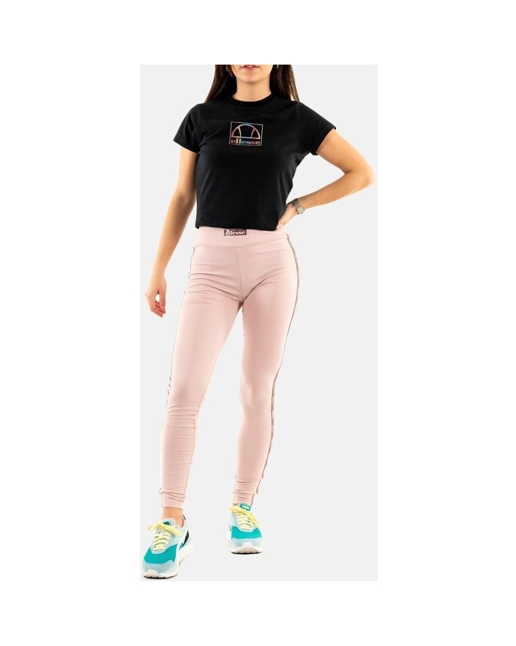 Collants Sgm14185 Ellesse en coloris Pink