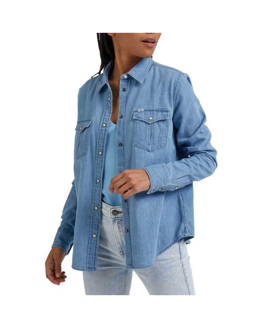 Chemise en jean lee hotsell