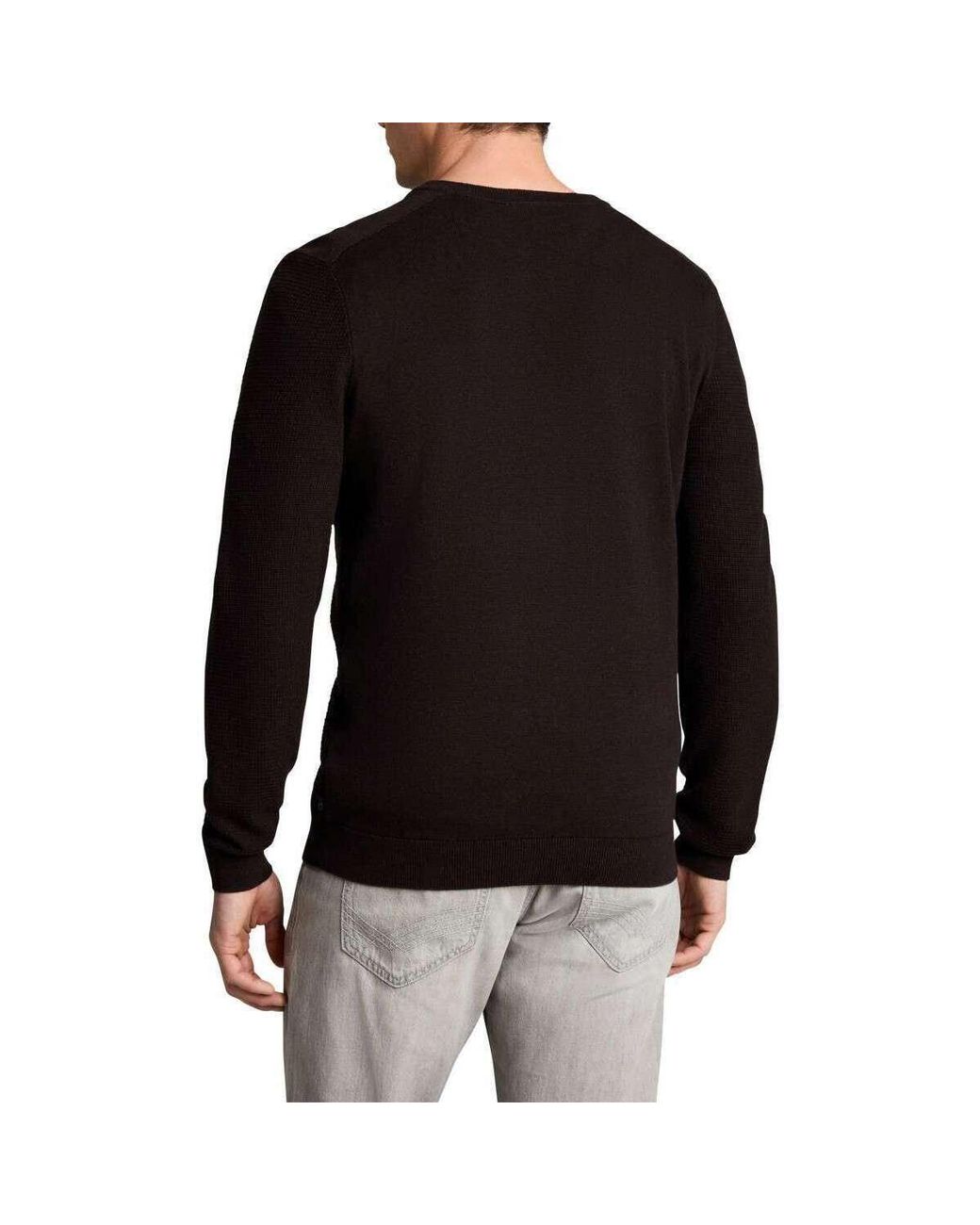 Pull 4242002 Tom Tailor pour homme en coloris Black