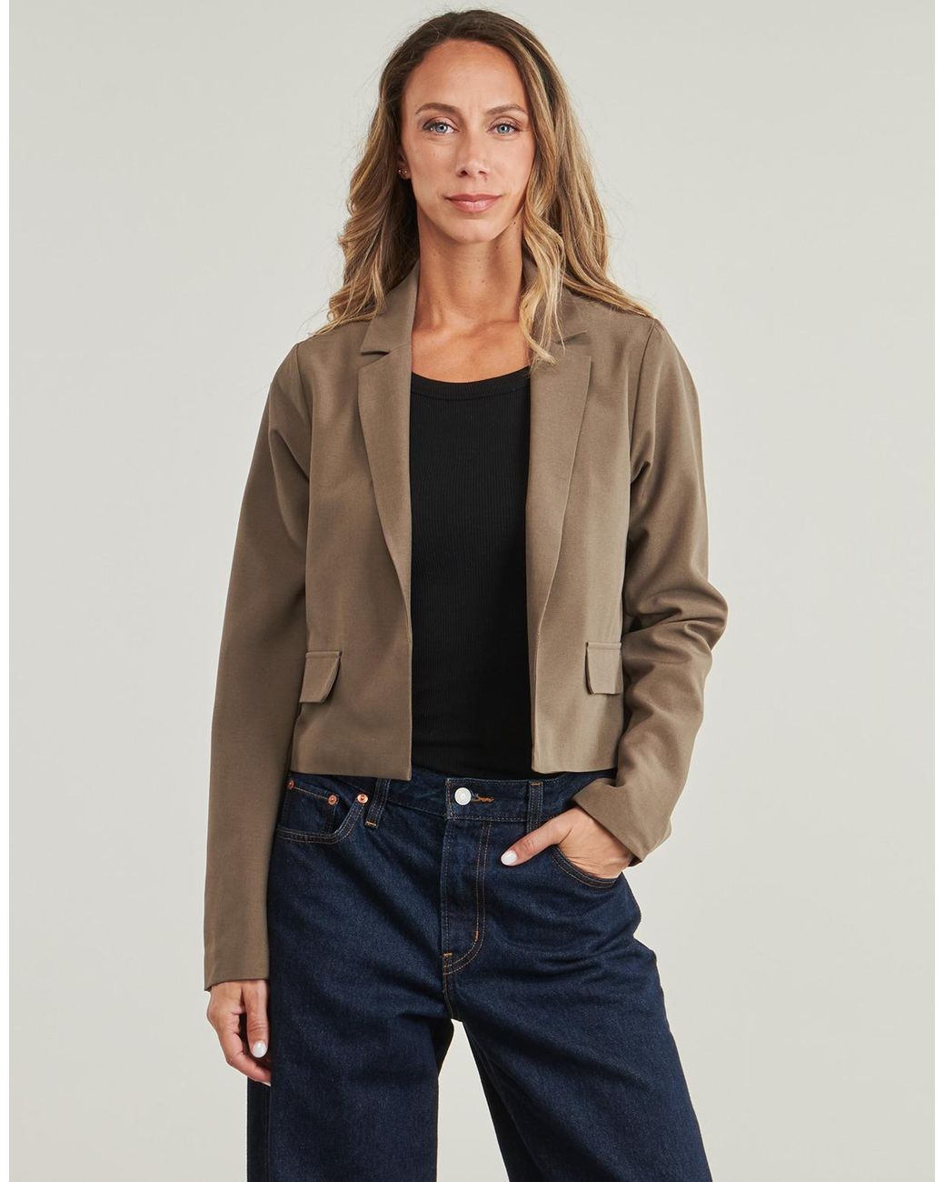 Pieces Green Blazer Pcjarlet