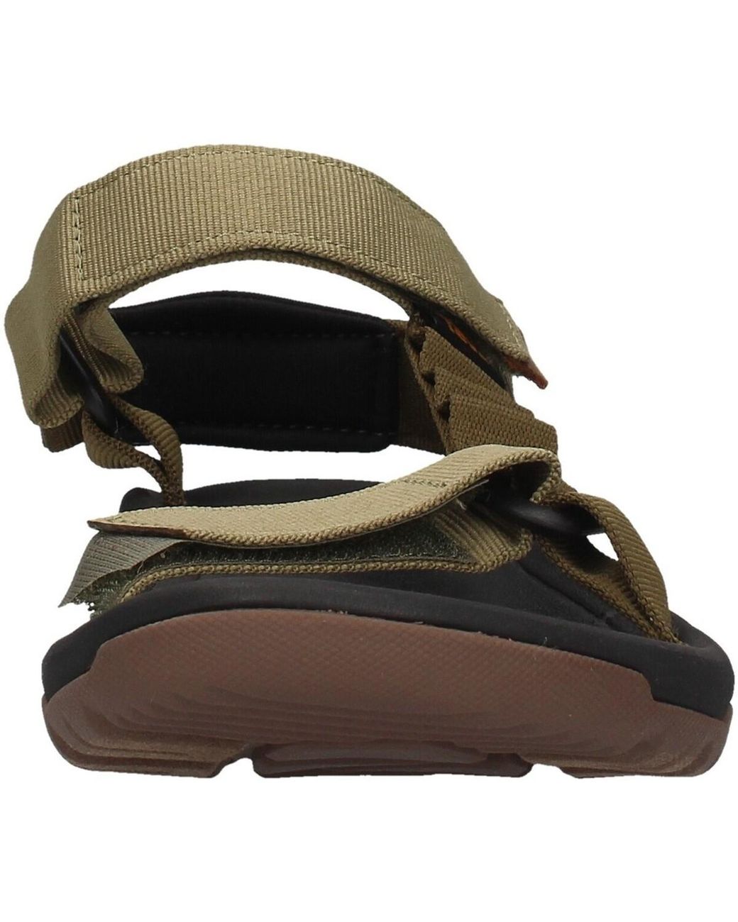 Sandales plates Teva pour homme en coloris Brown