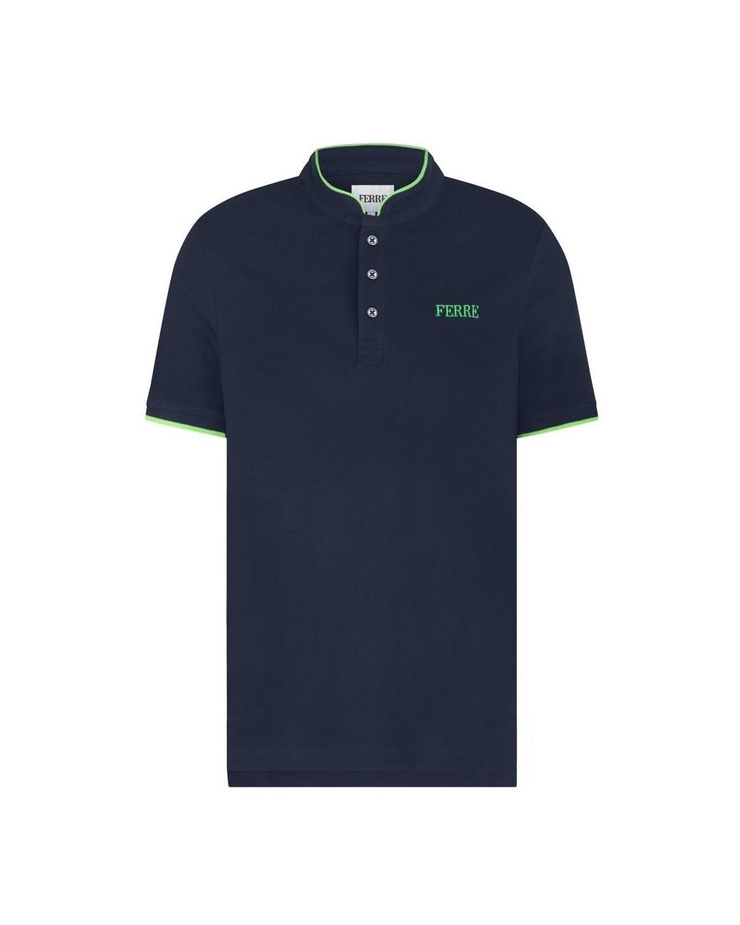 Polo Giorgio Ferré pour homme en coloris Blue