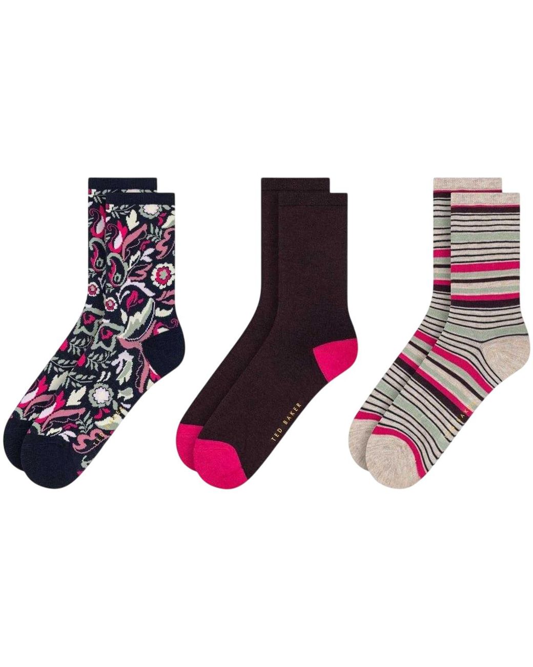 Chaussettes Gt42544 Ted Baker en coloris Purple