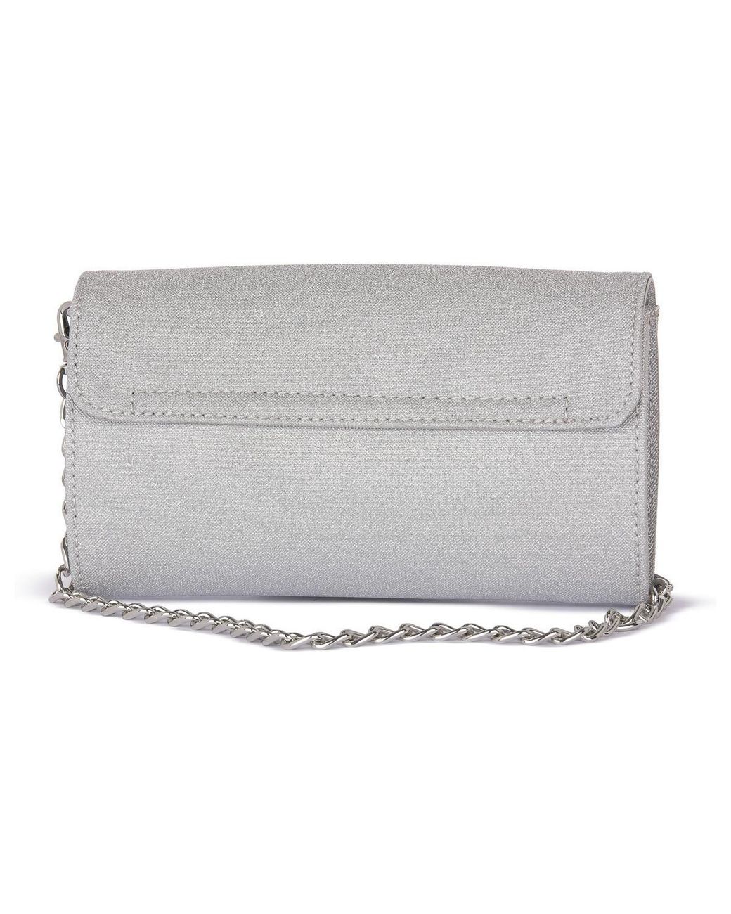 Sac NERO GIARDINI 700 MICROGLITTERS ARGENTO Nero Giardini en coloris Gray