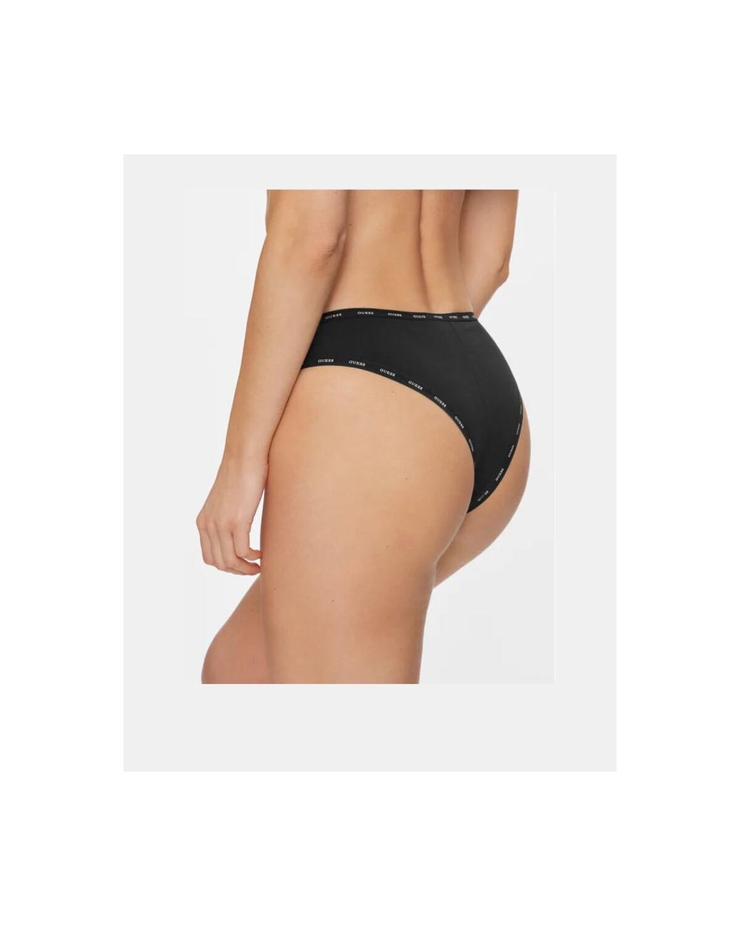 Slips O4Gg24 K6Yw1 Printed Basic Thong Guess en coloris White