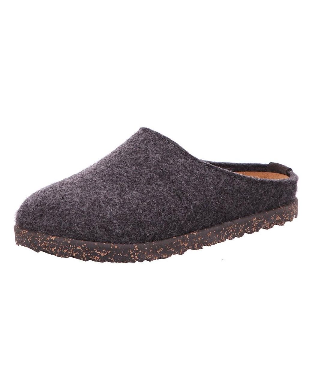 Chaussons Haflinger pour homme en coloris Gray