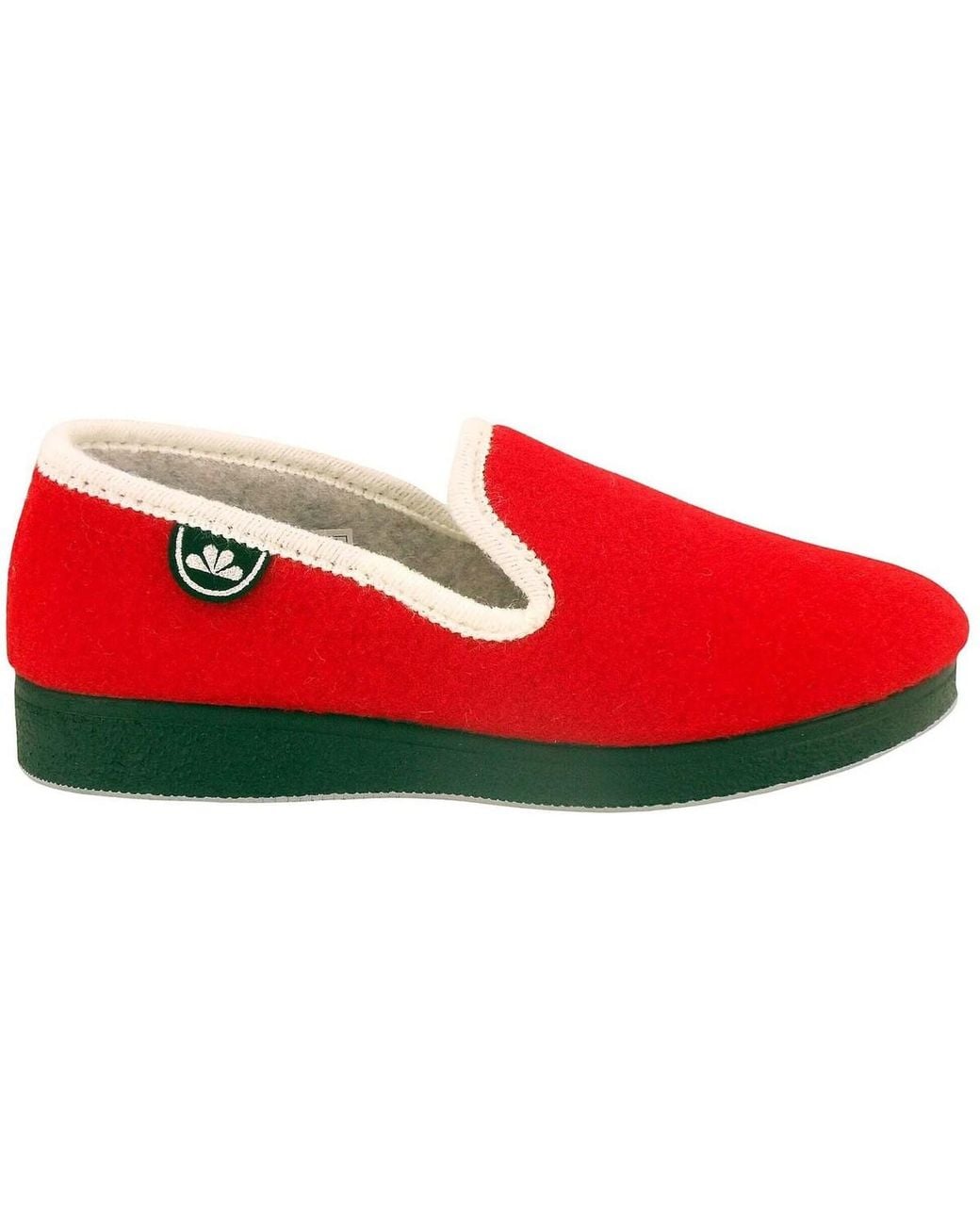 Chaussons Rosy Semelflex en coloris Red