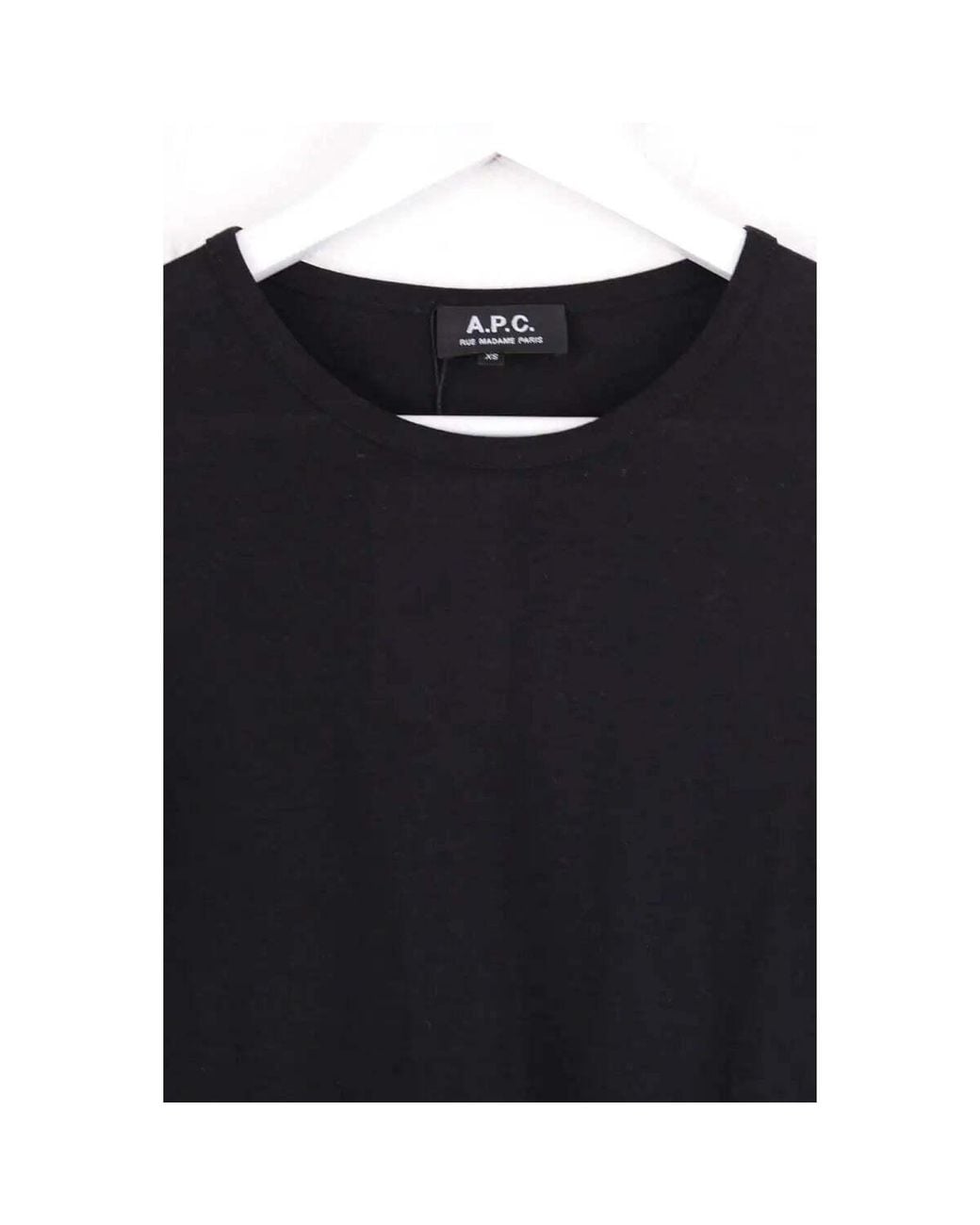 T-Shirt Top A.P.C. en coloris Black