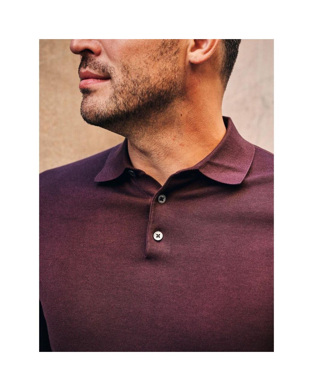Polo Compact Cotton Polo Suitable pour homme en coloris Red