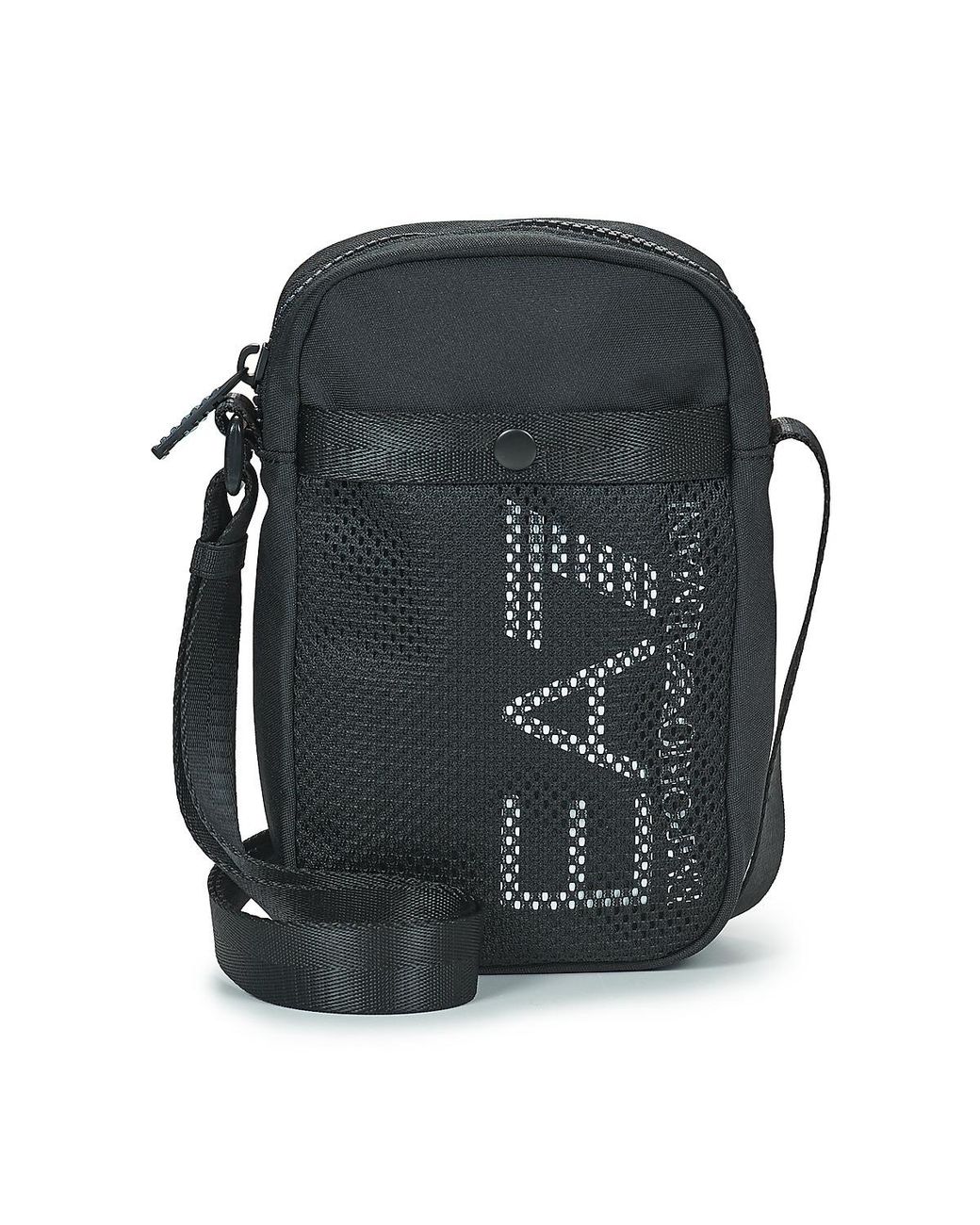 Borsa Shopping Train U Essential Sling Bag di EA7 in Gray da Uomo
