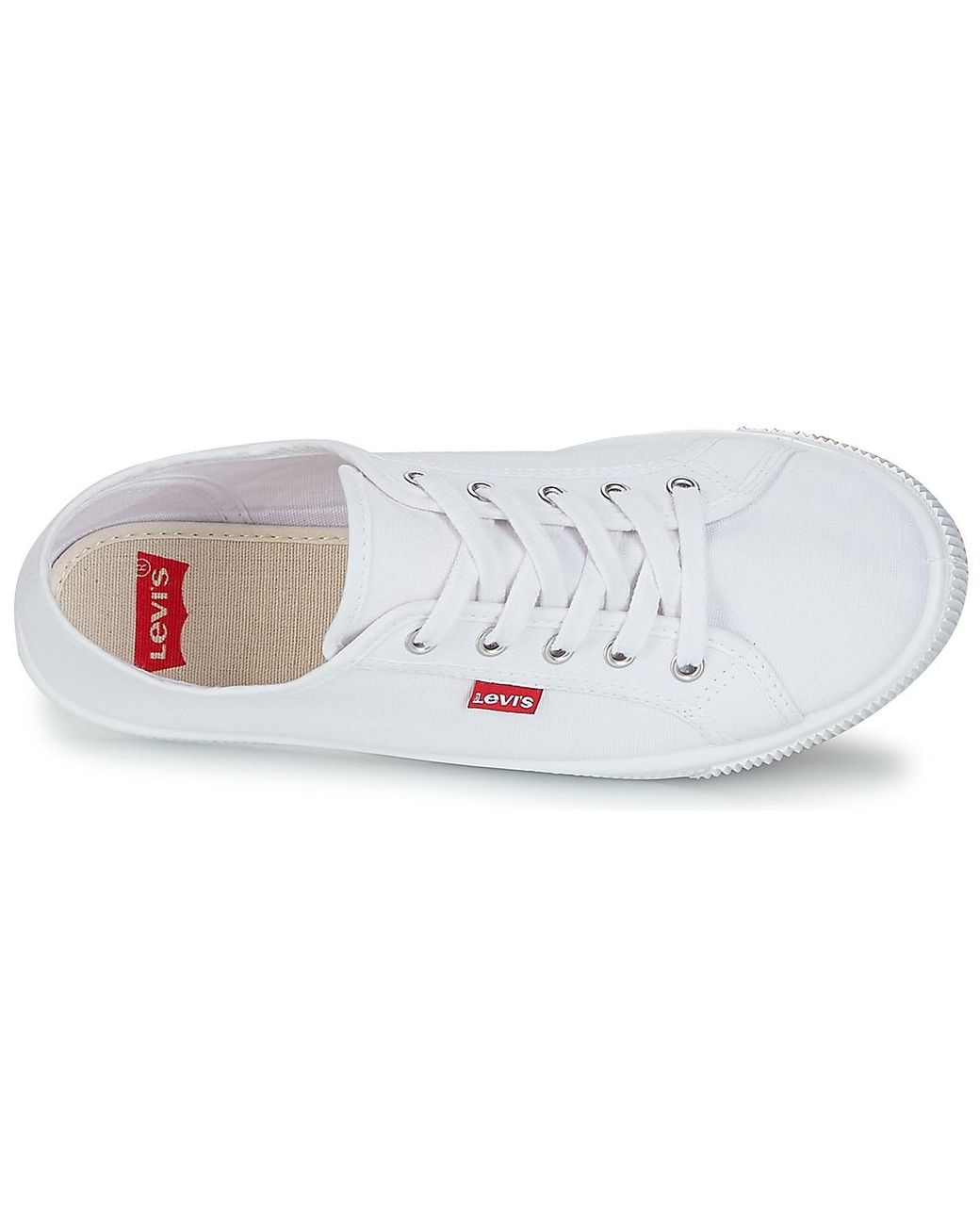 MALIBU BEACH S femmes Chaussures en blanc Levi's en coloris Blanc - 21 % de  réduction | Lyst