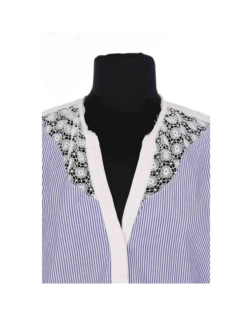 Blouses Blouse Bleue Sandro en coloris Purple