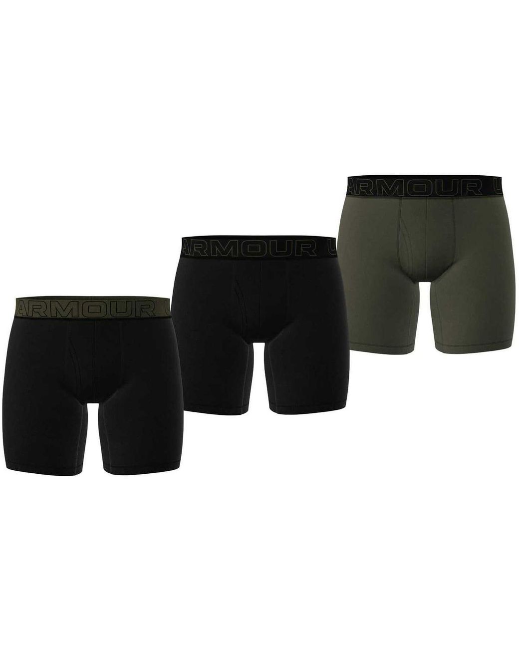 Boxers Performance Under Armour pour homme en coloris Black