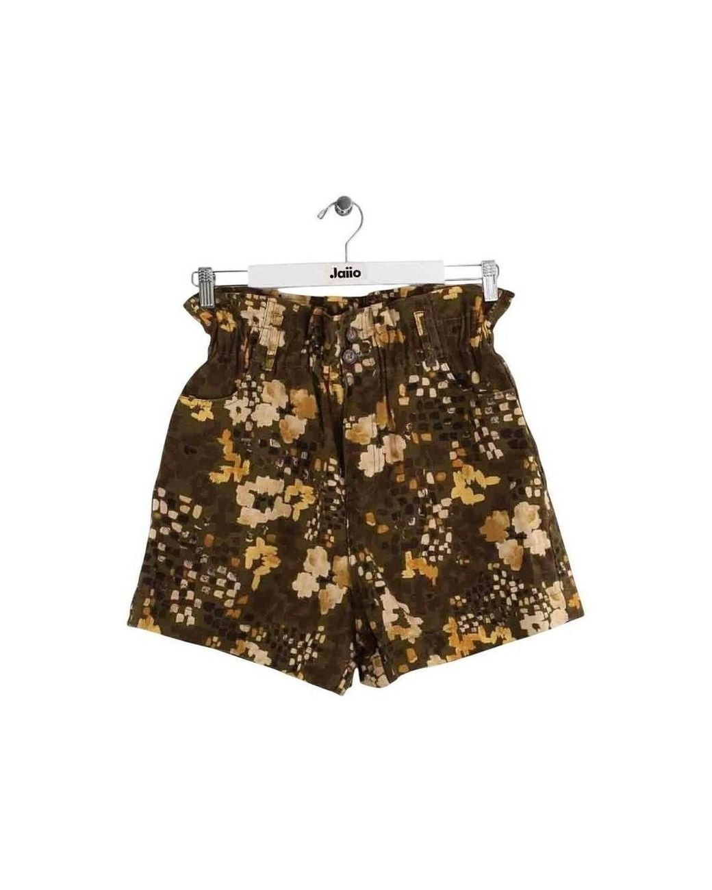 Short Mini Short En Coton HOD en coloris Brown
