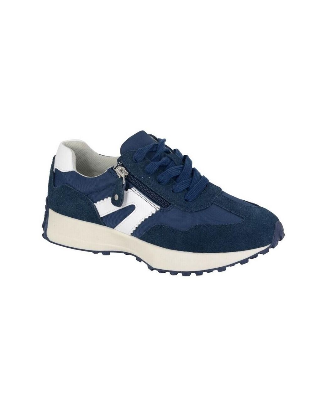 Baskets Ferrara Cipriata en coloris Blue