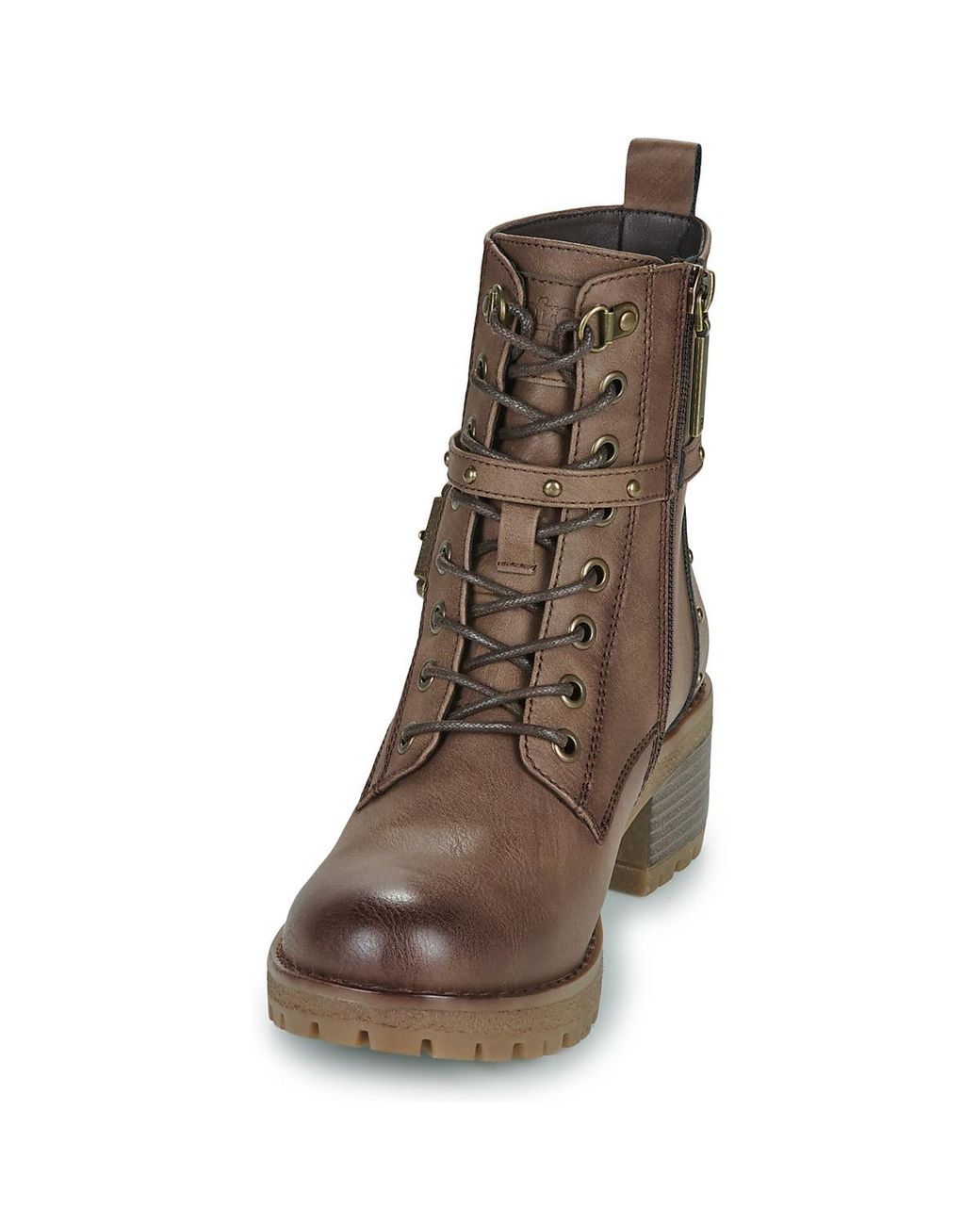 Bottines 173247-Taupe Refresh en coloris Brown