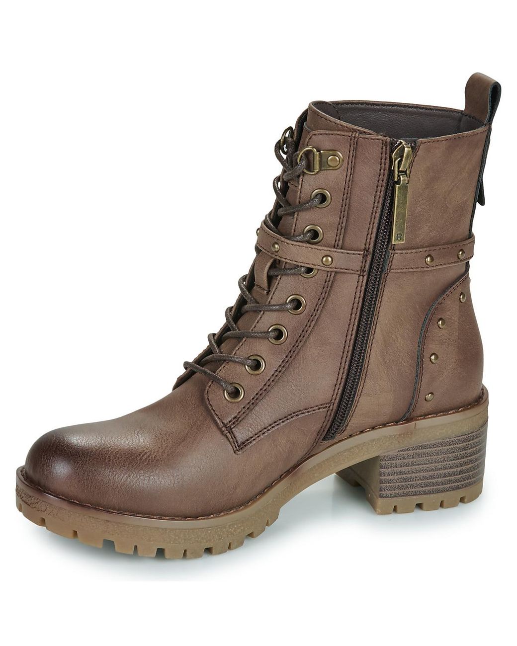 Bottines 173247-Taupe Refresh en coloris Brown