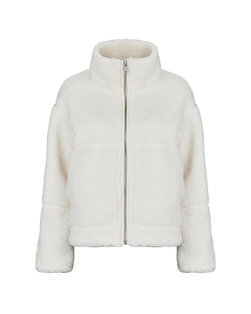 ONLY Windjack Onlaspen Teddy in het Gray