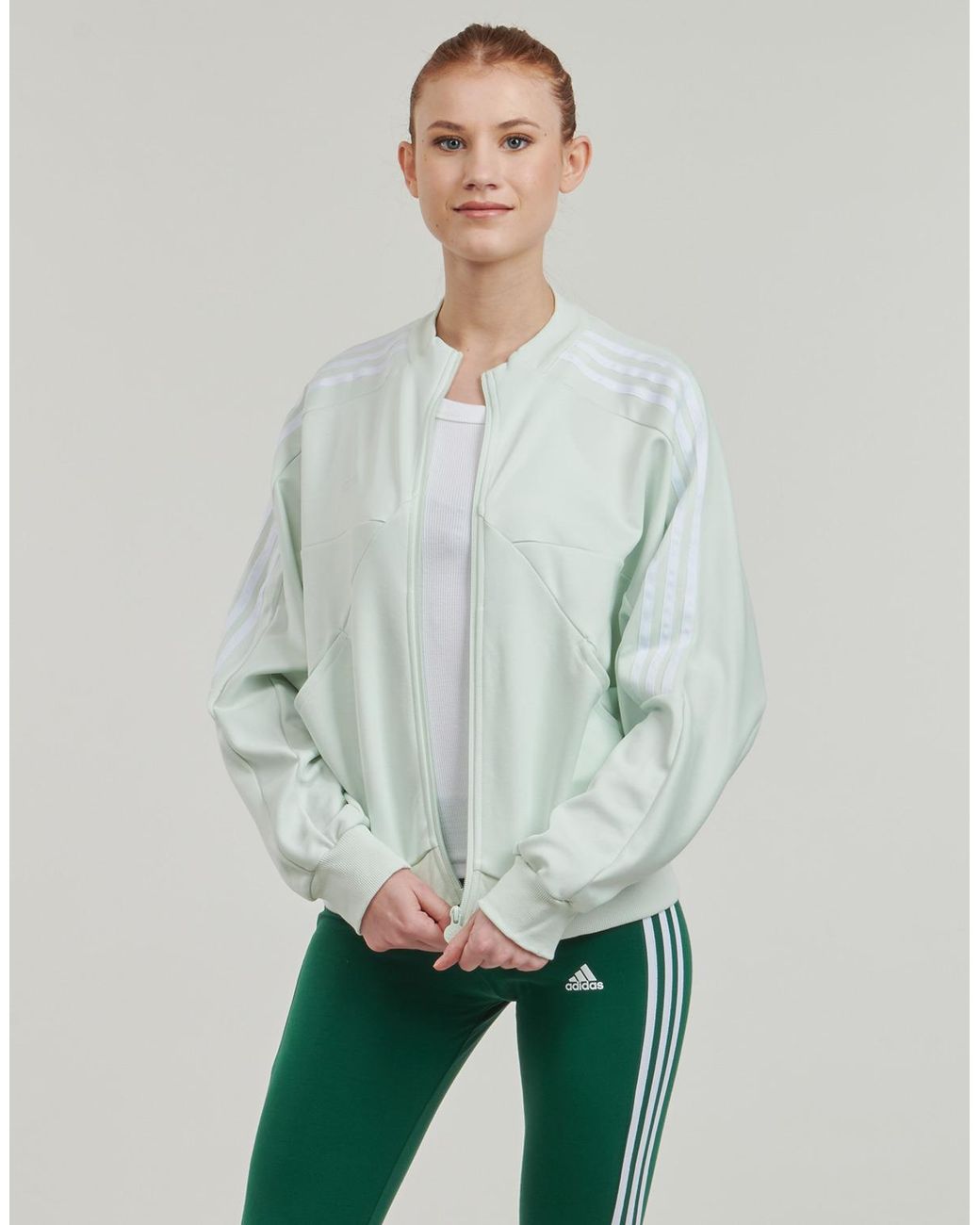 Adidas Trainingsjack W Tiro Cb Tt in het Green