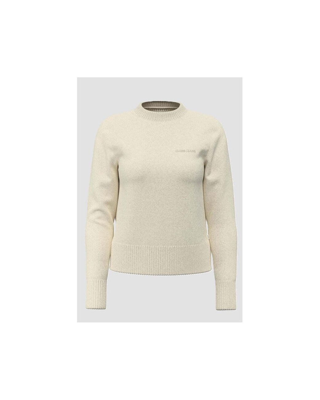 Pull 11286617882966 Guess en coloris White
