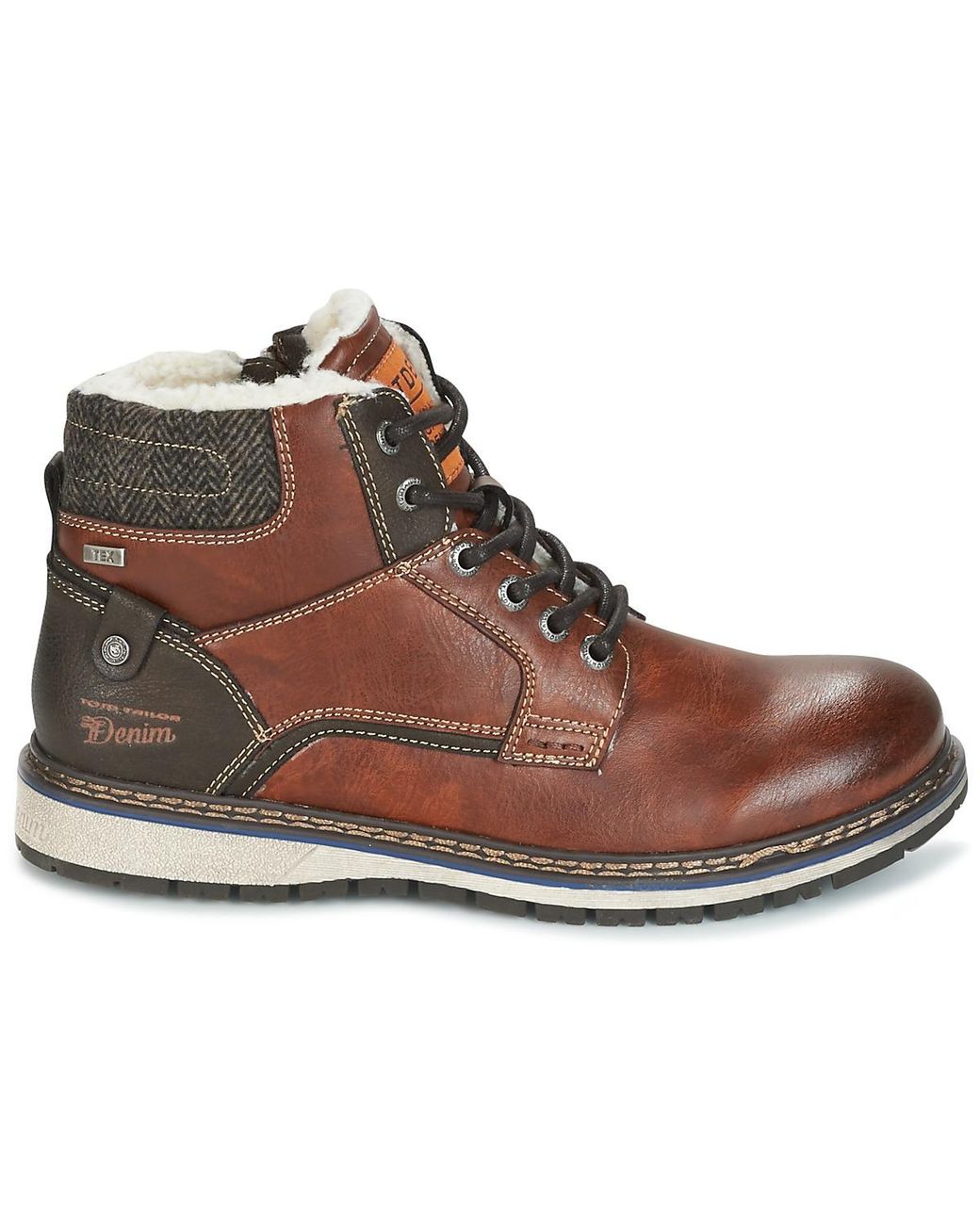 Boots Tom Tailor pour homme en coloris Brown