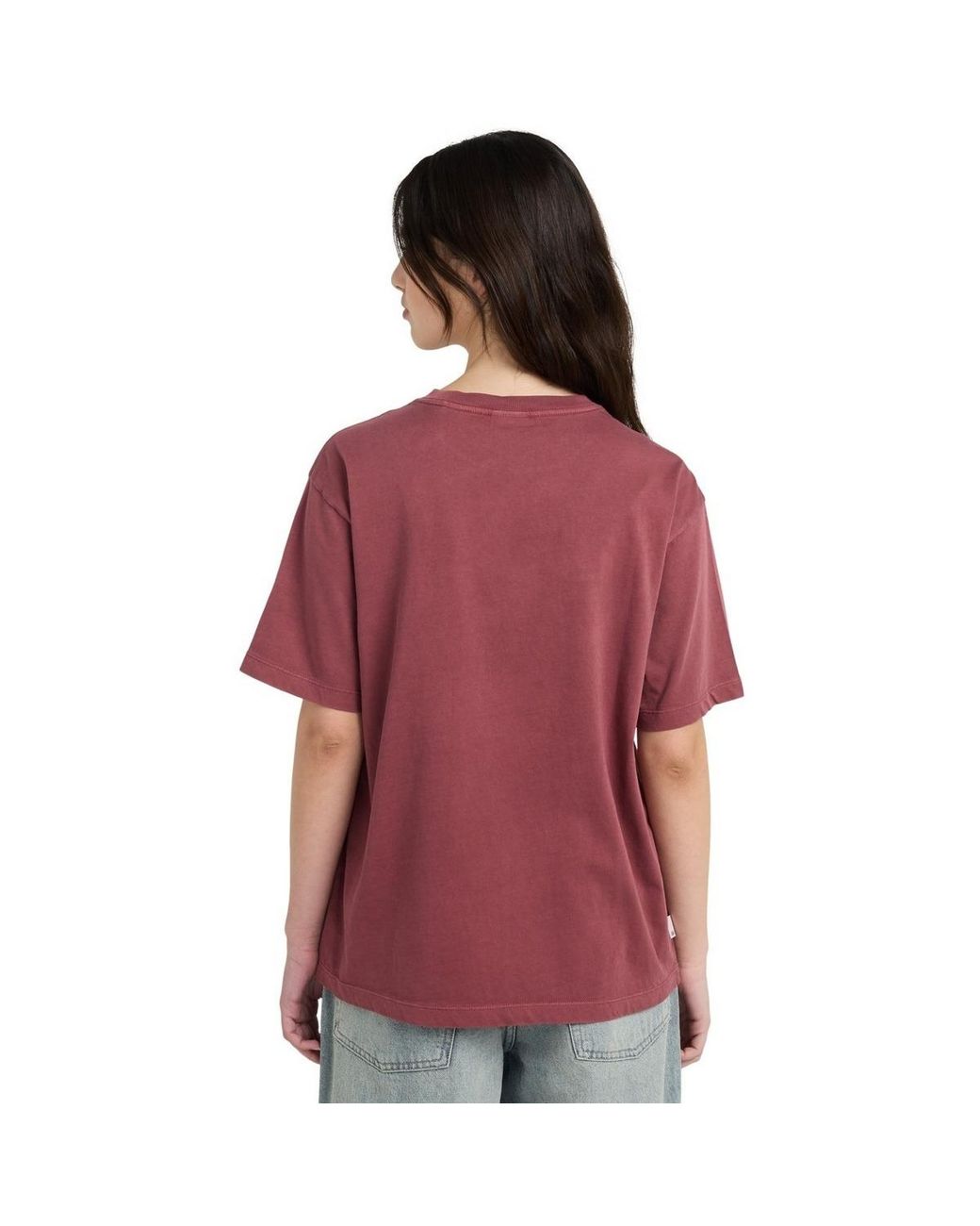 T-Shirt Lowcase Element en coloris Red