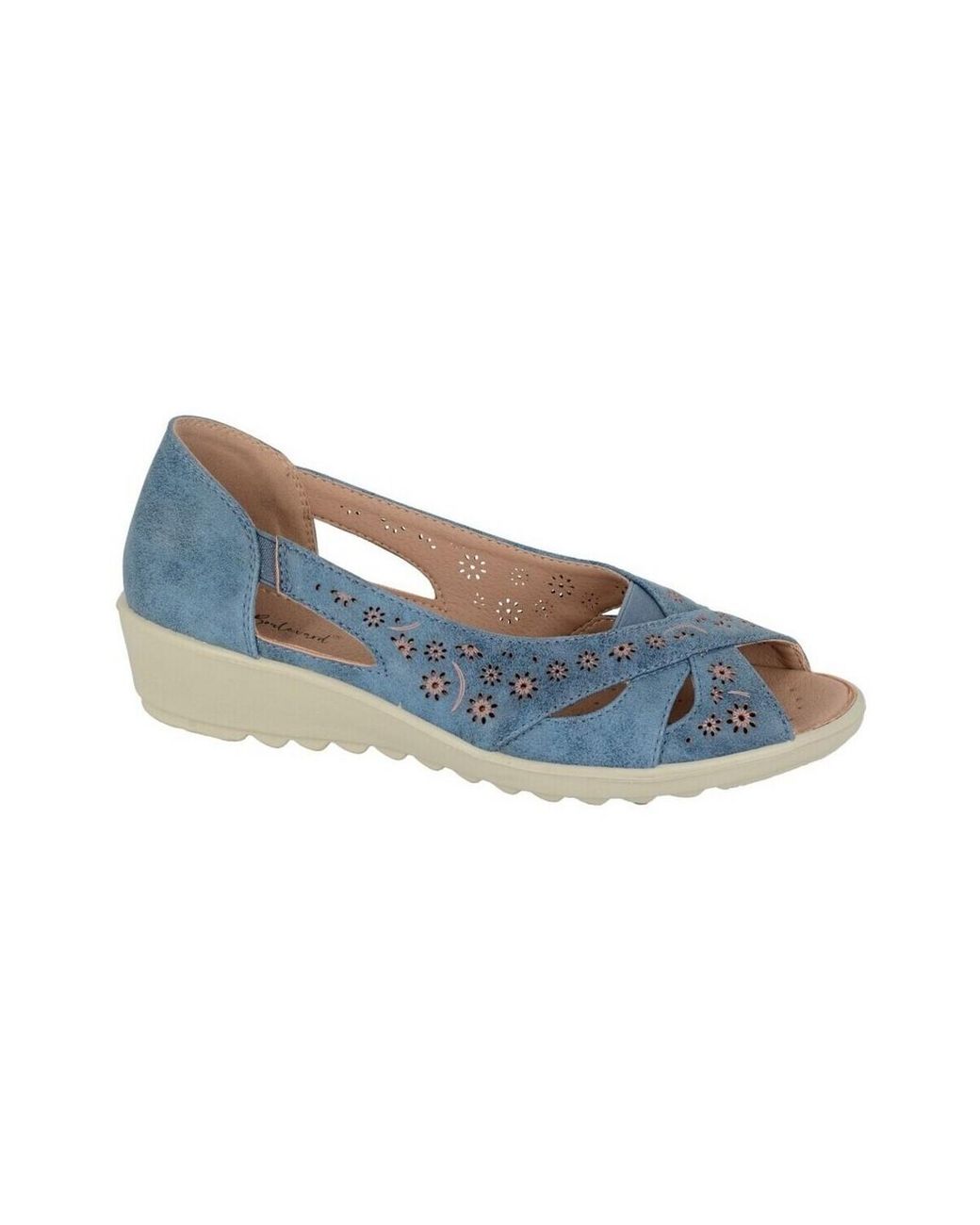 Sandales Compensées Df4666 Boulevard en coloris Blue