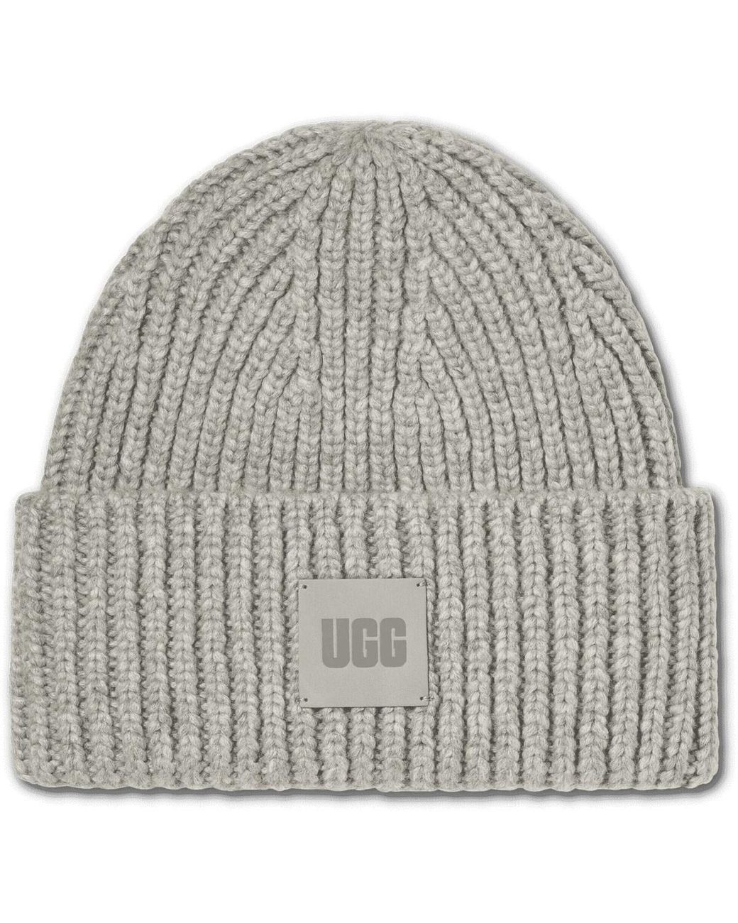 Bonnet U Chunky Rib Beanie Ugg en coloris Gray