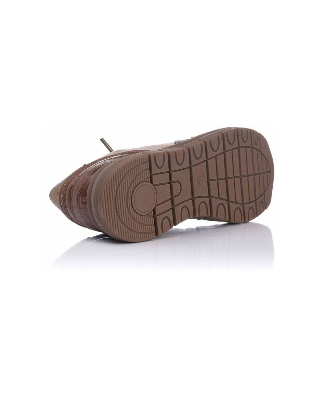 Baskets Basses Baskets À Talon Compensé Mysoft en coloris Brown