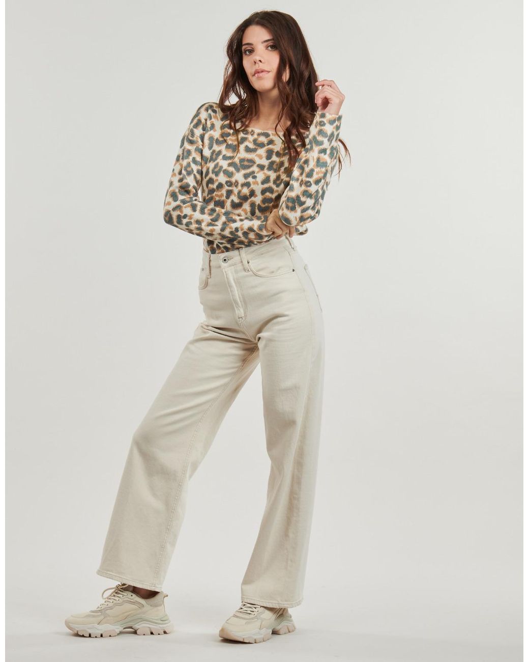 Pull Onlsanne ONLY en coloris Natural