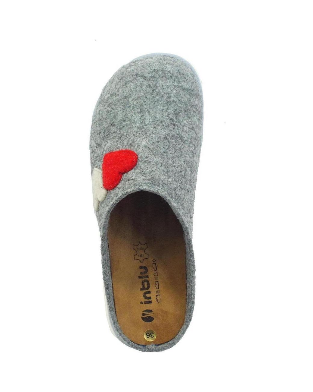 Chaussons Cs000035 Inblu en coloris Gray