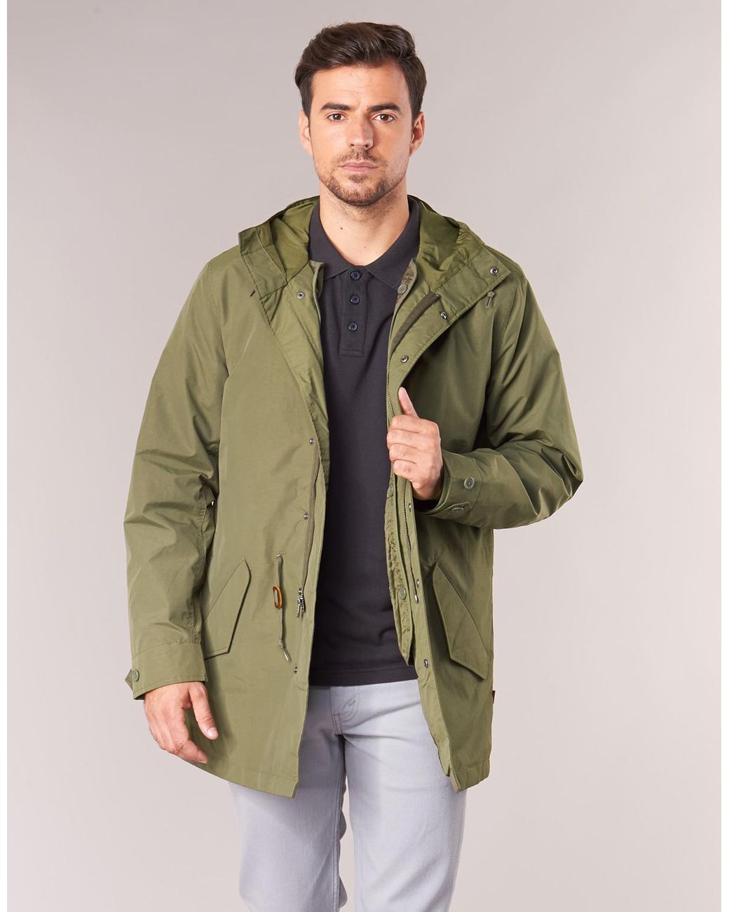 Levi's Levis 3-in-1 Fishtail Parka in Green for Men - Save 45% | Lyst UK