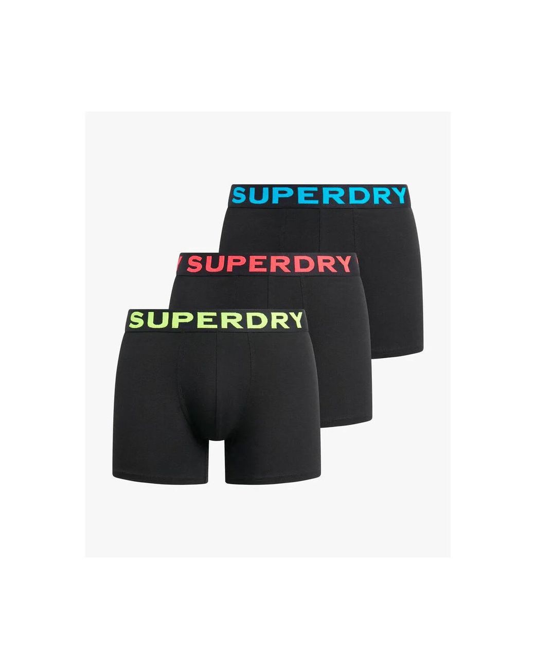 Boxers Pack X3 Trunk Superdry pour homme en coloris Multicolor