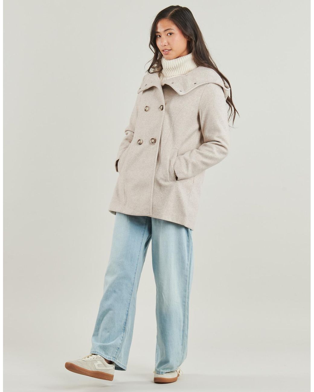 Vero Moda Mantel Vmfortuneshila in het Natural