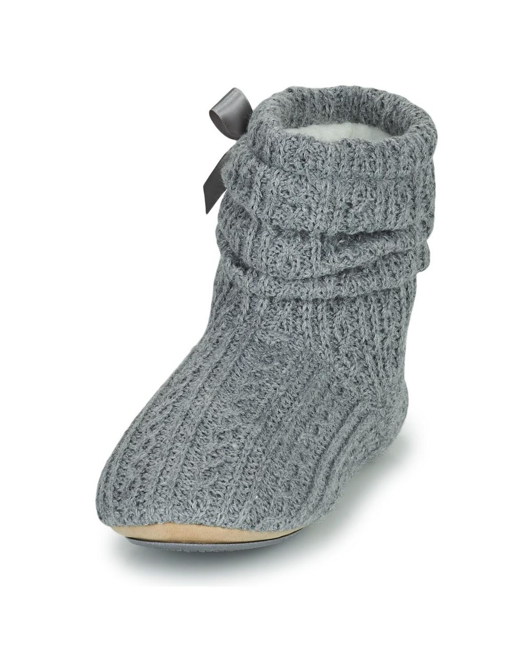 Chaussons Isotoner en coloris Gray