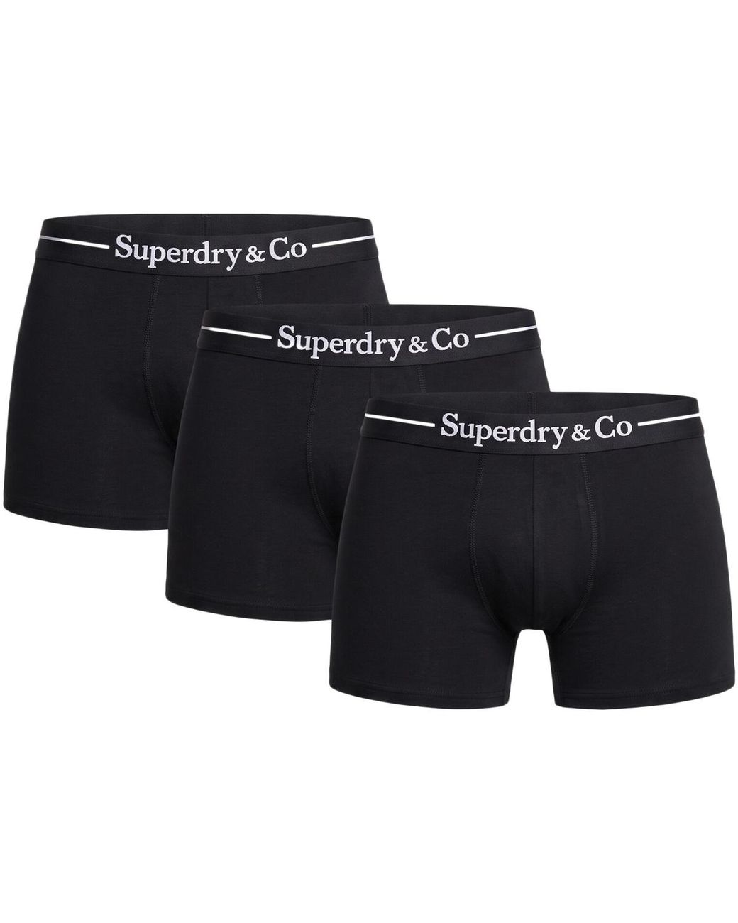 Caleçons M3110480A Superdry pour homme en coloris Black