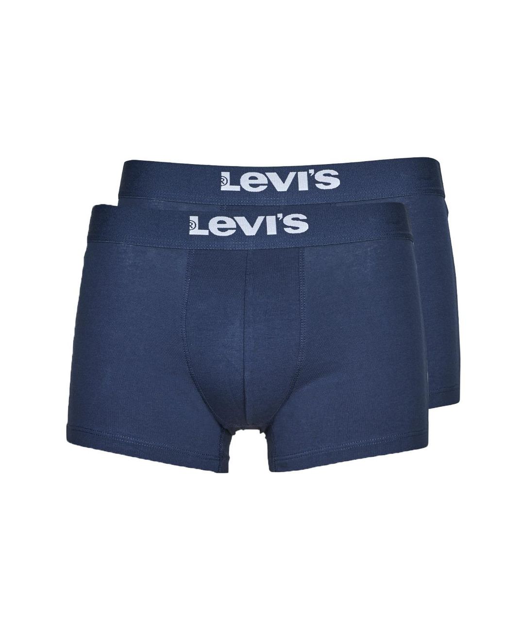 Levi's Boxers Levis Men Solid Trunk Pack X2 in het Blue voor heren