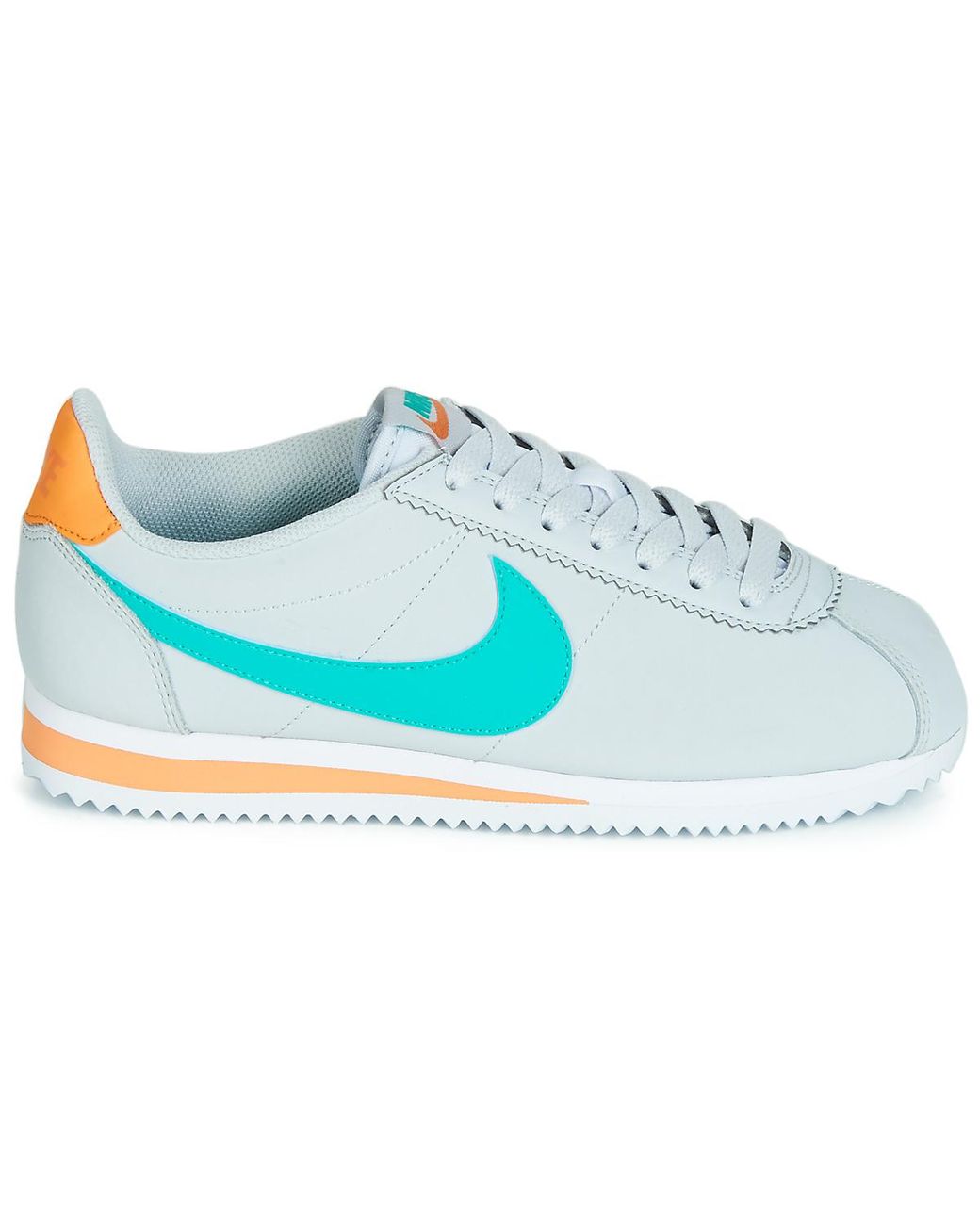 nike cortez Leather Grijs