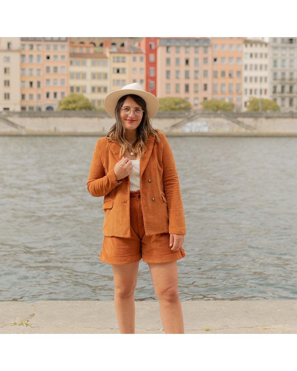 Celeste Brown Blazer Sassafras