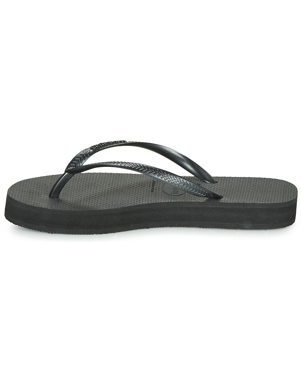 Havaianas Teenslippers Slim Flatform in het Black