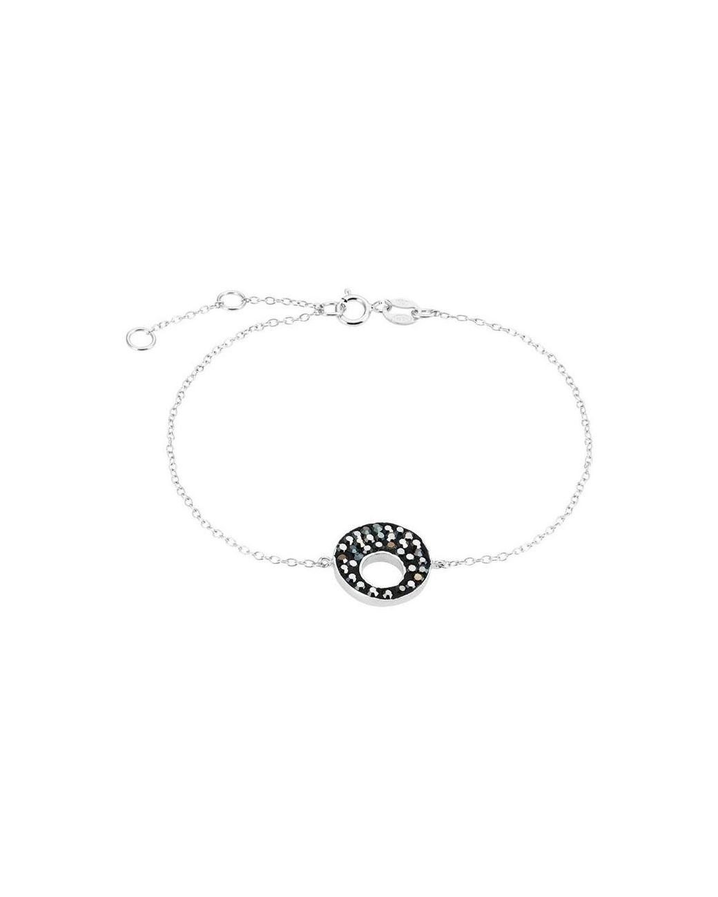 Bracelets Bracelet en Argent 925/1000 et Oxyde Noir Cleor pour homme en  coloris Blanc | Lyst