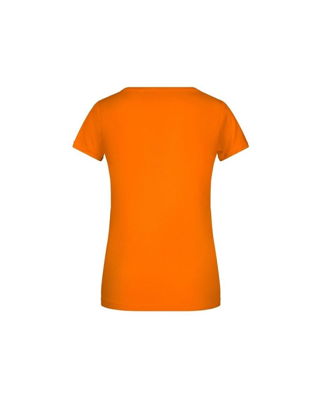T-Shirt Basic James & Nicholson en coloris Orange