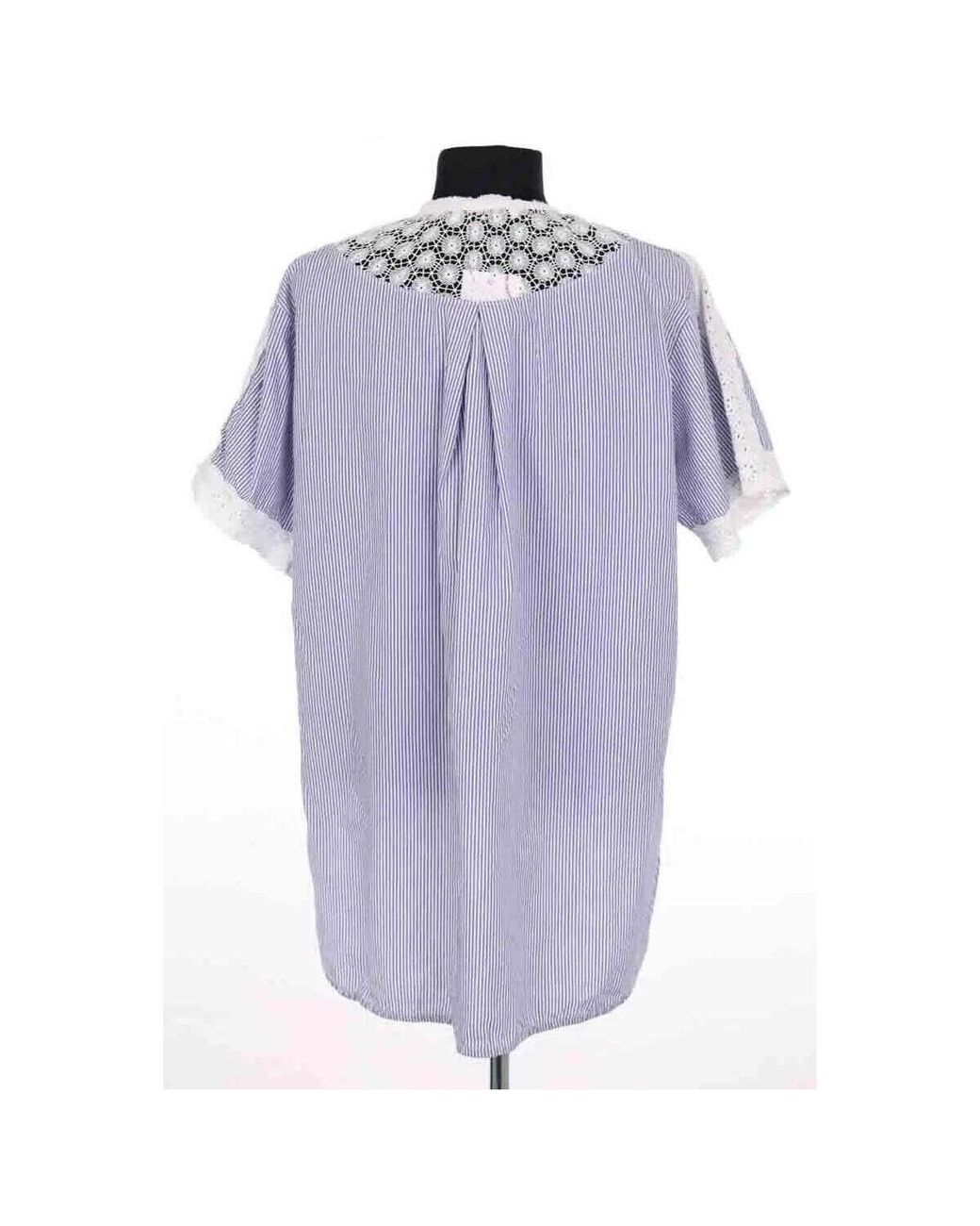 Blouses Blouse Bleue Sandro en coloris Purple